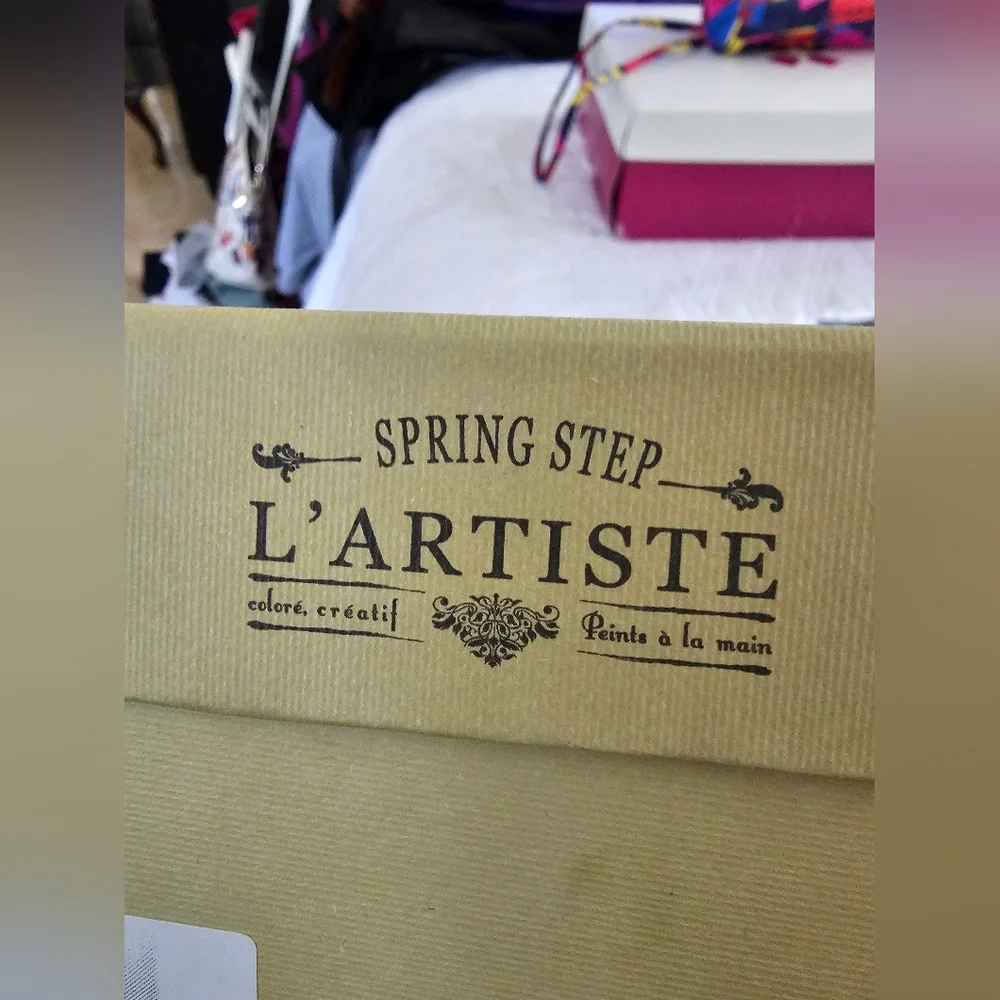 L'Artiste Turquoise Blu Platforms Sz 9 - Picture 5 of 8